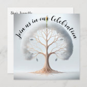 Party des Lebens Einladung (Vorne/Hinten)