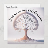 Party des Lebens Einladung (Vorne/Hinten)