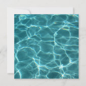 Party des leeren Pools Einladung (Vorderseite)