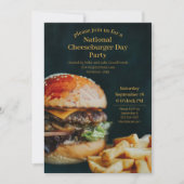 Party des Nationalfeiertags Einladung (Vorderseite)