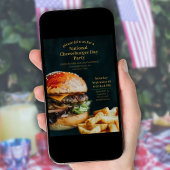 Party des Nationalfeiertags Einladung