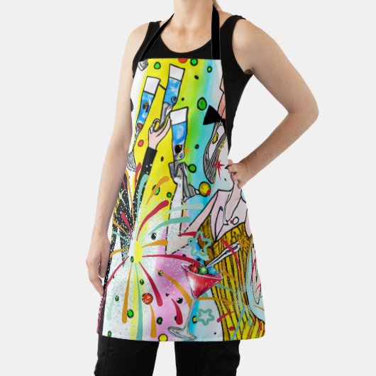 Party des Neujahrs Schürze (InSitu)