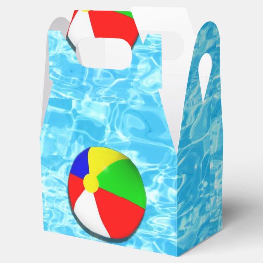 Party des Pools Geschenkschachtel (Geöffnet)