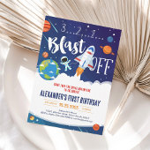 Party des Raumschiffes des Raumfahrtschiffes Astro Einladung