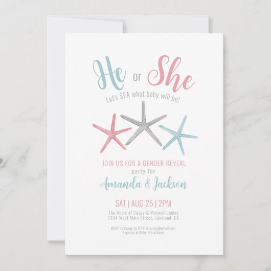 Party des Sommers Einladung (Vorderseite)