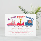 Party des sozialen Kindergeburtstags Einladung (Stehend Vorderseite)