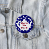 Party des Tee-TP0107 vereinigte uns stehen Knopf Button (Beispiel)