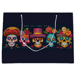 Party des Toten Tages Zucker Weihnachtsfeiertag Große Geschenktüte