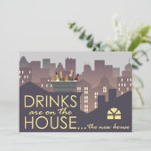 Party-Design Einladung (Stehend Vorderseite)