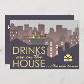 Party-Design Einladung (Vorne/Hinten)