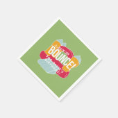 Party-Design Serviette (Ecke)