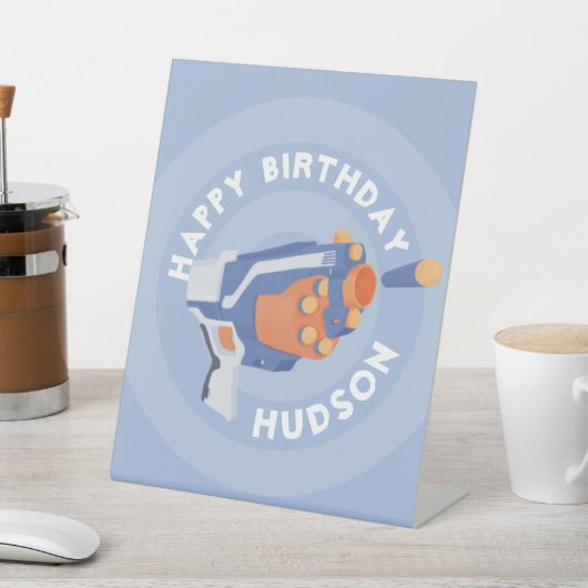 Party-Design Sockelschild (In SItu)