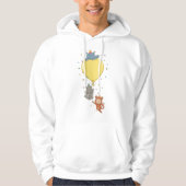 Party, die einen Ballon halten Hoodie (Vorderseite)