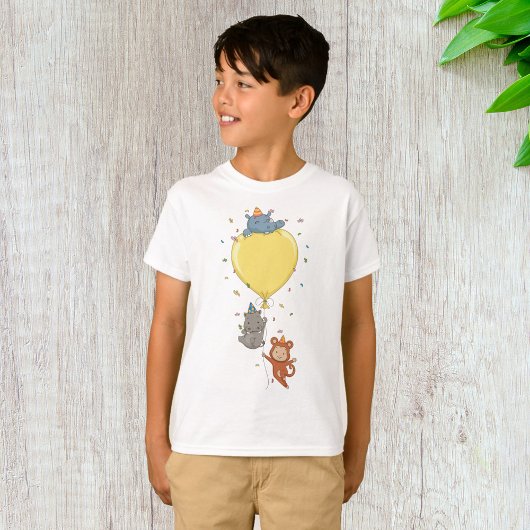 Party, die einen Ballon halten T-Shirt