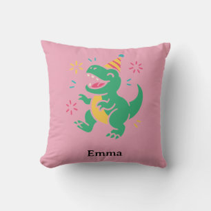 Party Dino Brüllen – Süßes Geburtstags-T-Shirt-Des Kissen