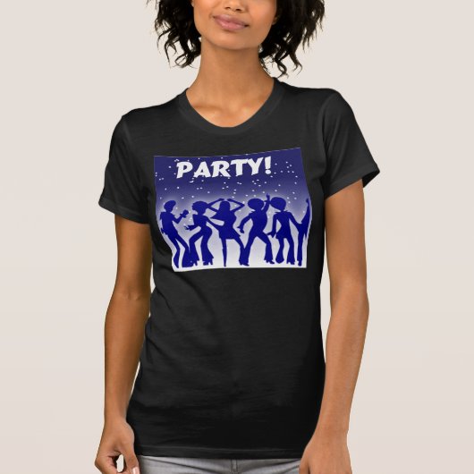 Party-Disco-Tänzer T-Shirt (Vorderseite)
