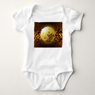 Party Disco: Vintage Leuchten. Baby Strampler
