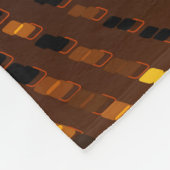 Party Disco: Vintage Leuchten. Fleecedecke (Ecke)