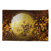 Party Disco: Vintage Leuchten. Kissenbezug (Rückseite)