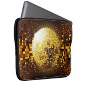 Party Disco: Vintage Leuchten. Laptopschutzhülle (Vorne Rechts)