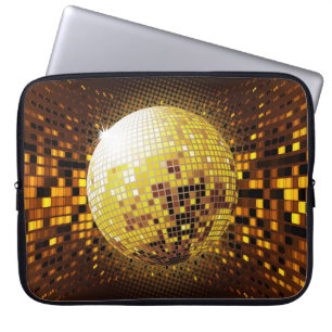 Party Disco: Vintage Leuchten. Laptopschutzhülle
