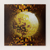 Party Disco: Vintage Leuchten. Puzzle (Horizontal)