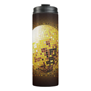 Party Disco: Vintage Leuchten. Thermosbecher