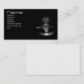 Party DJ-Geschäftskarte Visitenkarte (Vorne/Hinten)