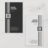 Party DJ - Premium Double Side Visitenkarte (Vorne/Hinten)