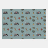 Party Dog Wrapping Bundle Geschenkpapier Set (Vorderseite 2)