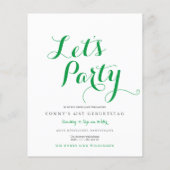 Party Dogge Flyer (Hinten)