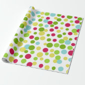 Party Dots Wrapping Paper Geschenkpapier (Ungerollt)