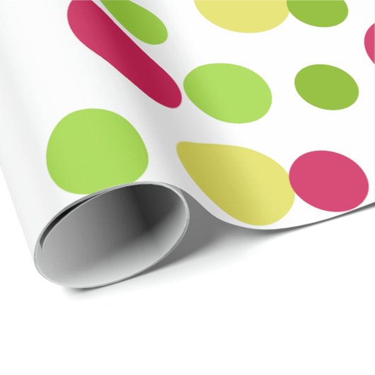 Party Dots Wrapping Paper Geschenkpapier (Rolleneckpunkt)