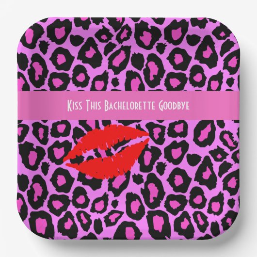 Party "Down and Dirty Last Flying Brautparty" Pappteller (Vorderseite)