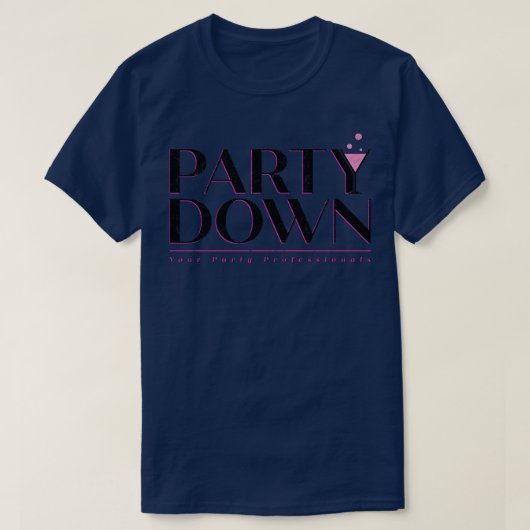 Party Down Catering T-Shirt (Design vorne)