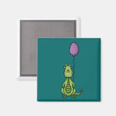 Party Dragon Magnet (Vorderseite/Rückseite)