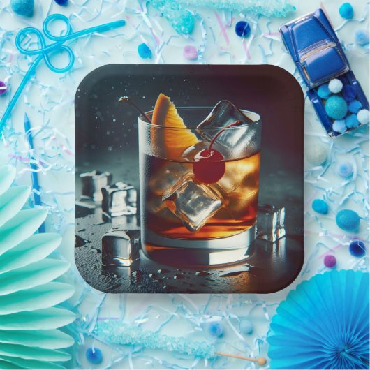 Party Drink Pappteller (Party)