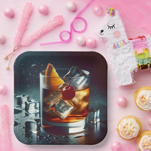 Party Drink Pappteller (Party)