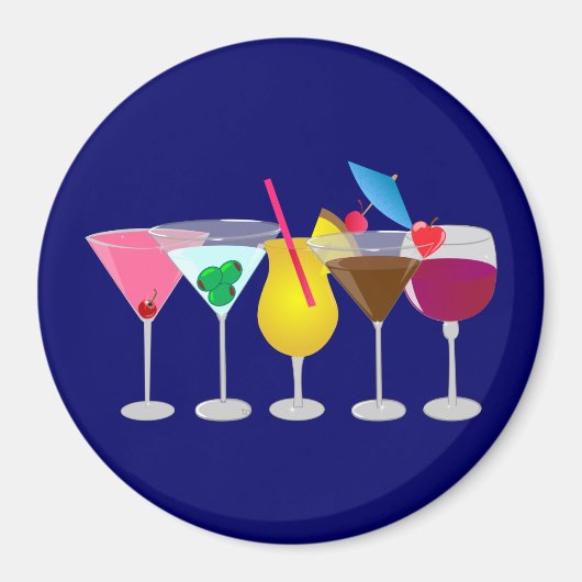 Party Drinks Magnet (Vorne)