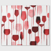 Party Drinks nahtlos Geschenkpapier (Flach)