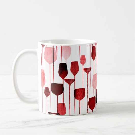 Party Drinks nahtlos Kaffeetasse (Links)