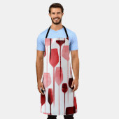 Party Drinks nahtlos Schürze (Getragen)
