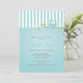 Party/Dusche Einladung (Stehend Vorderseite)