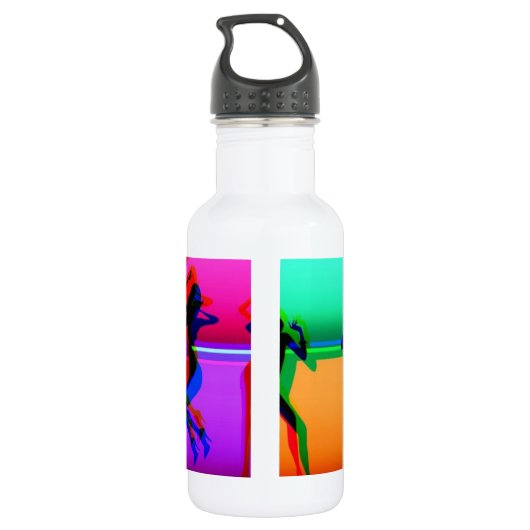 Party Edelstahlflasche (Rückseite)