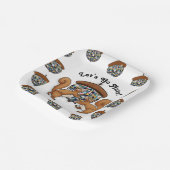 Party Eichhörnchen. Lasst uns Nüsse machen Pappteller (Gewinkelt)