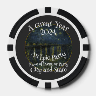 Party Ein Großartiges Jahr Eine Epische Party Pass Pokerchips