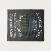 Party ein großartiges Jahr und ein episches Party Wandteppich (Vorderseite (Horizontal))