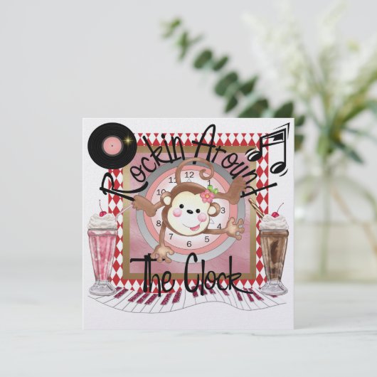 Party eines Royally Rockin - SRF Einladung (Stehend Vorderseite)