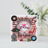 Party eines Royally Rockin - SRF Einladung (Stehend Vorderseite)