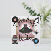 Party eines Royally Rockin - SRF Einladung (Stehend Vorderseite)